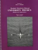 Front cover of Student Solutions Manual to accompany University Physics by John A. Gilreath