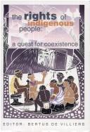 Front cover of Rights of Indigenous People by Bertus De Villiers