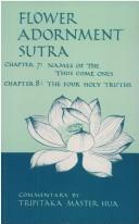 Front cover of Flower Adornment Sutra by Hsüan Hua
