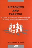Front cover of Listening and Talking by Elizabeth B. Cole