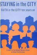 Cover of Staying in the city by Church of England