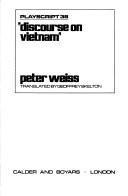 Cover of Discourse on Vietnam (Playscripts) by Peter Weiss