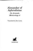 Cover of On Aristotle Meteorology 4 by Alexander of Aphrodisias