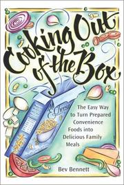 Front cover of Cooking Out of the Box by Bev Bennett