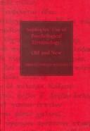 Front cover of Sophocles' Use of Psychological Terminology by Shirley Darcus Sullivan