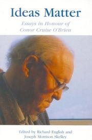 Cover of Ideas matter by Richard English
