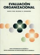 Front cover of Evaluación organizacional by Lusthaus Et Al