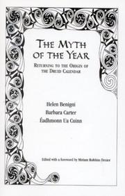 Front cover of The myth of the year by Helen Benigni
