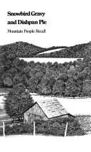 Cover of Snowbird Gravy and Dishpan Pie by Patsy Moore Ginns