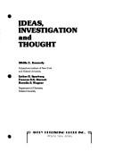 Front cover of Ideas Investigation and Thought by Sibilla Kennedy