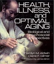 Front cover of Health, illness, and optimal aging by Carolyn M Aldwin