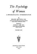 Front cover of The psychology of women by Helene Deutsch