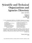 Front cover of Scientific & Technical Organizations & Agencies Directory by Margaret L. Young