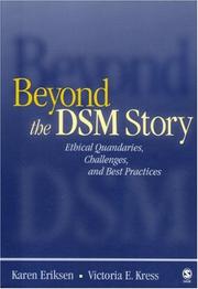 Front cover of Beyond the DSM story by Karen Eriksen