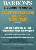 Front cover of Barron's Practice Exercises for the Toefl Test/Book and 2 Cassettes (3rd Edition) by Pamela J. Sharpe
