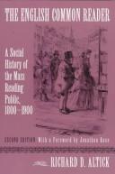Cover of The English common reader by Richard Daniel Altick