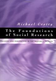 Front cover of The foundations of social research by Michael Crotty