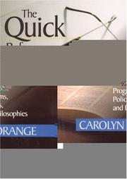 Cover of The Quick Reference Guide to Educational Innovations by Carolyn M. Orange