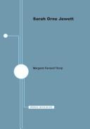Front cover of Sarah Orne Jewett (Pamphlets on American Writers) by Margaret Thorp