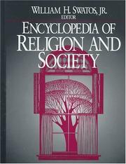 Cover of Encyclopedia of religion and society by William H. Swatos