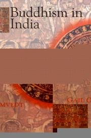 Front cover of Buddhism in India by Gail Omvedt