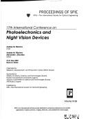Front cover of 17th International Conference on Photoelectronics and Night Vision Devices by International Conference on Photoelectronics and Night Vision Devices (17th 2002 Moscow, Russia)
