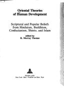 Front cover of Oriental Theories of Human Development by Murray R. Thomas