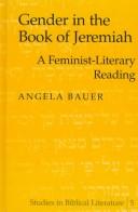 Front cover of Gender in the book of Jeremiah by Angela Bauer-Levesque