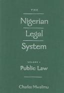 Cover of Nigerian Legal System by Charles Mwalimu