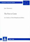 Cover of The Post to Come by Jane Mummery