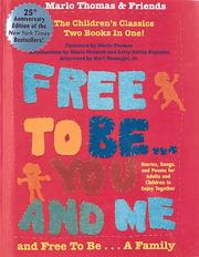Front cover of Free to be ... you and me and free to be ... a family by Marlo Thomas