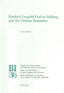 Front cover of Friedrich Leopold Graf Zu Stolberg And The German Romantics by Eleoma Joshua