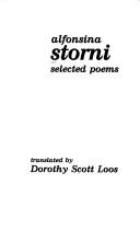 Front cover of Alfonsina Storni by Alfonsina Storni