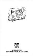 Cover of Proud Captive by Dianne Price
