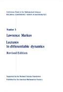 Front cover of Lectures in Differential Dynamics (Cbms Regional Conference Series in Mathematics) by Lawrence Markus