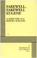 Cover of Farewell, Farewell, Eugene. by Rodney Ackland