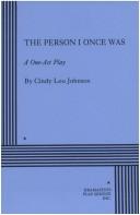 Cover of The Person I Once Was. by Cindy L. Johnson