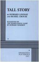 Front cover of Tall Story. by Howard Nemerov