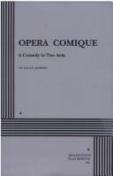 Cover of Opera Comique by Nagle Jackson