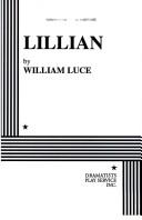 Cover of Lillian by William Luce