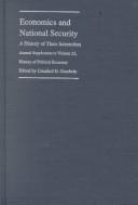 Front cover of Economics and National Security by Craufurd D. W. Goodwin