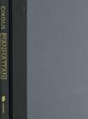 Cover of Manhattan by Hélène Cixous