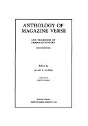 Cover of Anthology of Magazine Verse and Yearbook of American Poetry, 1984 (Anthology of Magazine Verse and Yearbook of American Poetry) by Alan F. Pater