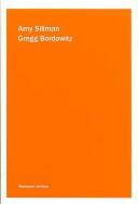 Front cover of Amy Sillman, Gregg Bordowitz by Amy Sillman