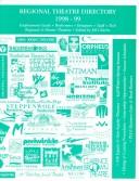 Front cover of Regional Theatre Directory by Unknown