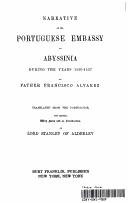 Front cover of Preste Ioam das Indias by Francisco Alvares
