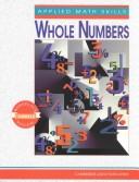 Front cover of Applied Math Skills Percents (Cambridge Workplace Success) by Mark Moscowitz