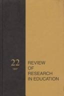 Front cover of Review of Research in Education, 1997 (Review of Research in Education) by Michael W. Apple
