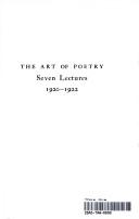 Front cover of Art of Poetry by William Ker