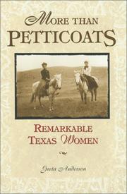 Front cover of More than petticoats by Greta Anderson
